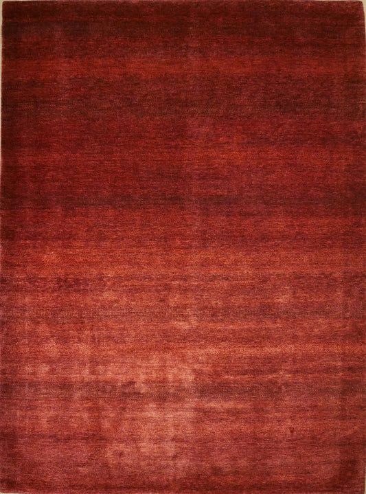 Attashbaft rug, 300x215 cm, dark red textured area rug with subtle pattern